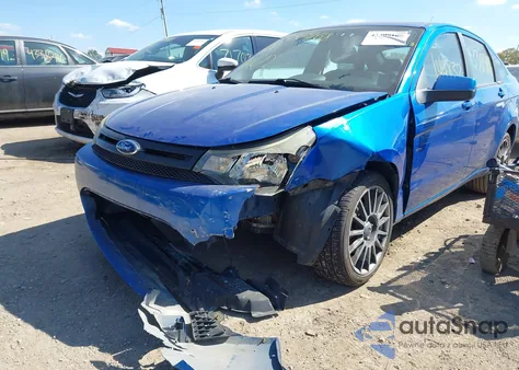 2010 Ford Focus Ses из США, поврежденный, VIN 1FAHP3GN4AW114749